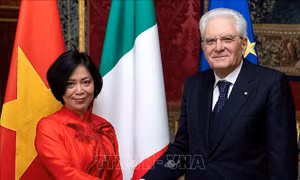 Việt Nam ưu tiên phát triển quan hệ hợp tác toàn diện với Italy