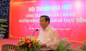 Nâng hiệu quả đánh giá cán bộ - Bài cuối: Nghiên cứu bộ tiêu chí khách quan, khoa học ​
