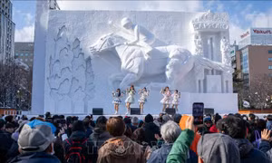 Khai mạc Lễ hội Tuyết Sapporo lớn nhất Nhật Bản