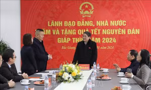 Phó Chủ tịch Quốc hội Nguyễn Đức Hải chúc Tết hộ nghèo, gia đình chính sách, người lao động tỉnh Bắc Giang