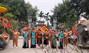 Hà Nội: Giữ lửa cho Hội hát chèo tàu Tổng Gối