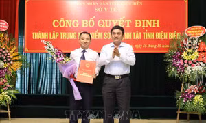 Hợp nhất 7 đơn vị thành Trung tâm Kiểm soát bệnh tật tỉnh Điện Biên