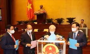 Quốc hội phê chuẩn việc bổ nhiệm Phó Thủ tướng, Bộ trưởng và thành viên khác của Chính phủ