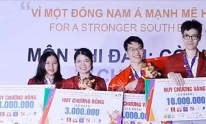 SEA Games 31: Cờ vua Việt Nam về nhất toàn đoàn với 7 Huy chương Vàng