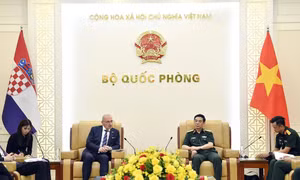 Phó Thủ tướng Phan Văn Giang tiếp Bộ trưởng Ngoại giao và các vấn đề châu Âu Croatia