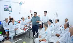 Thủ tướng Phạm Minh Chính kiểm tra, chỉ đạo xử lý các vướng mắc tại Cần Thơ