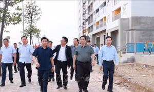 Thủ tướng dự khánh thành cầu Như Nguyệt và khởi công dự án nhà ở xã hội tại Bắc Giang