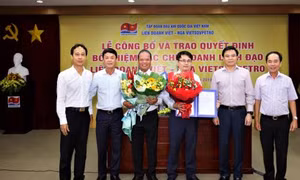 Vietsovpetro có thêm lãnh đạo chủ chốt
