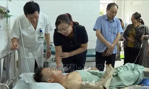 Vụ tai nạn lao động nghiêm trọng tại Lào Cai: Thăm hỏi hỗ trợ các nạn nhân
