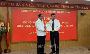 Đồng chí Nguyễn Đức Phong giữ chức Phó Bí thư Đảng uỷ Khối Doanh nghiệp Trung ương