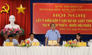 Cử tri Đồng Nai đóng góp nhiều ý kiến tâm huyết vào các dự án Luật