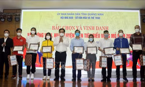 Vinh danh vận động viên, huấn luyện viên tiêu biểu vùng Mỏ
