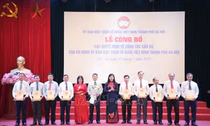 Đổi mới, nâng cao chất lượng hoạt động của hệ thống Mặt trận