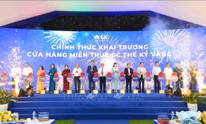 Khai trương cửa hàng miễn thuế tại Cửa khẩu quốc tế Mộc Bài - Tây Ninh