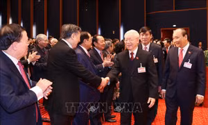 Lãnh đạo Đảng, Nhà nước dự khai mạc Đại hội XIII của Đảng