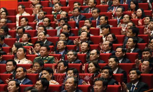 Đồng bào miền Trung - Tây Nguyên hân hoan trước thành công của Đại hội Đảng