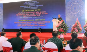 Khởi công Dự án Xử lý đất nhiễm độc dioxin tại Sân bay A So