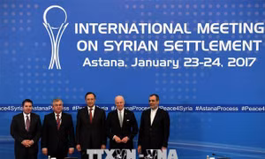 Nga, Thổ Nhĩ Kỳ và Iran ấn định thời điểm tổ chức vòng đàm phán tiếp theo về Syria