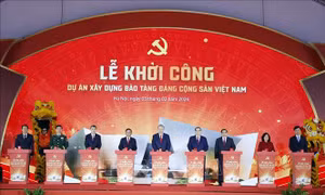 Tổng Bí thư Tô Lâm dự Lễ khởi công dự án xây dựng Bảo tàng Đảng Cộng sản Việt Nam