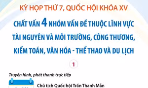 Kỳ họp thứ 7, Quốc hội khóa XV: Chất vấn 4 nhóm vấn đề (Phần 1)