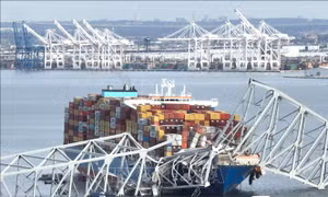 Vụ sập cầu ở Mỹ: Công ty bảo hiểm Chubb chi trả 350 triệu USD cho bang Maryland