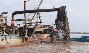 Khai thác thêm mỏ cát trên sông Hậu phục vụ dự án cao tốc Châu Đốc - Cần Thơ - Sóc Trăng