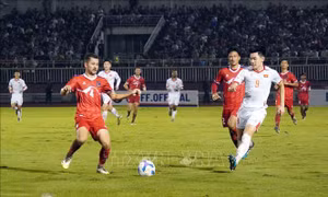 Asian Cup 2027: Giành chiến thắng, Đội tuyển Việt Nam tiếp tục cuộc đua tranh vé