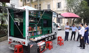 Hà Nội phát triển thư viện lưu động tại 50 trường học ngoại thành