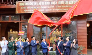 Khai trương Trung tâm thông tin và hỗ trợ khách du lịch Vườn Quốc gia Xuân Sơn