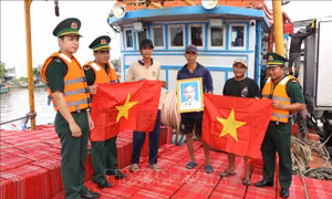 Khắc phục 'thẻ vàng' IUU: 'Lá chắn thép' tại Cảng cá Định An