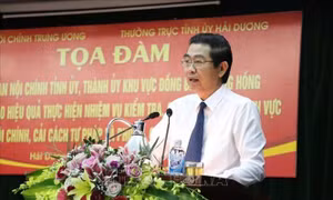 Nâng cao hiệu quả thực hiện nhiệm vụ kiểm tra, giám sát trong lĩnh vực nội chính