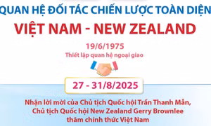 Quan hệ Đối tác chiến lược toàn diện Việt Nam - New Zealand