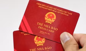 Gia hạn thời hạn sử dụng thẻ nhà báo kỳ hạn 2021 - 2025 đến hết ngày 30/9/2026