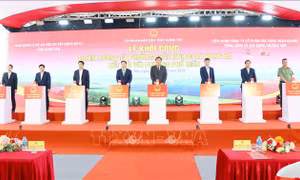 Hưng Yên khởi công tuyến đường kết nối Thái Bình và Phố Hiến