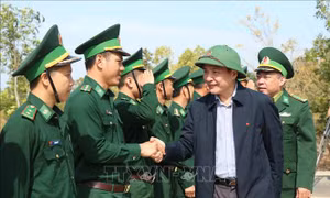 Bộ đội Biên phòng Đắk Lắk bảo đảm an ninh trên tuyến biên giới