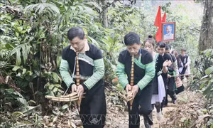 Độc đáo Lễ hội cúng rừng Nà Hẩu