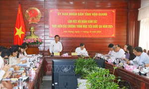 Nghiên cứu, ban hành các cơ chế hỗ trợ đặc thù cho các chương trình mục tiêu quốc gia