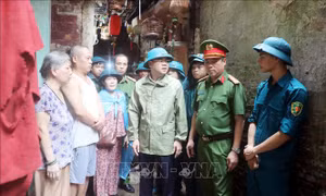 Ninh Bình: Sơ tán hơn 1.000 người ra khỏi khu tập thể cũ để tránh bão số 3