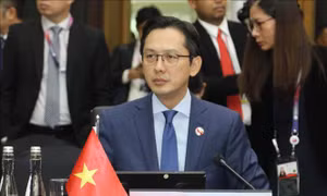Thứ trưởng Bộ Ngoại giao Đỗ Hùng Việt tham dự Hội nghị Bộ trưởng Nhóm 3G 