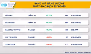 Năng lượng dẫn dắt, MXV-Index nối dài chuỗi tăng sang phiên thứ 4