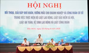 Đối thoại, tháo gỡ vướng mắc về chính sách lao động, bảo hiểm