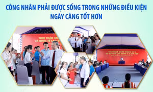 Tổng Bí thư, Chủ tịch nước Tô Lâm: Công nhân phải được sống trong những điều kiện ngày càng tốt hơn