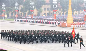 Làm tốt công tác khen thưởng cho lực lượng hoàn thành xuất sắc nhiệm vụ diễu binh, diễu hành A80