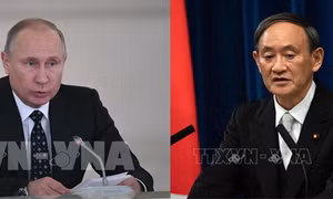 Lãnh đạo Nhật Bản, Nga lần đầu điện đàm, thảo luận các vấn đề tồn đọng