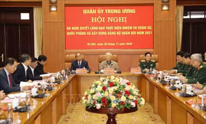 Tổng Bí thư, Chủ tịch nước chủ trì Hội nghị của Quân ủy Trung ương 