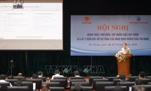 Lấy ý kiến các dự thảo Nghị định hướng dẫn thi hành Luật Xây dựng