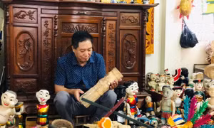 Nghệ sỹ Phan Thanh Liêm - người nặng lòng với rối nước truyền thống