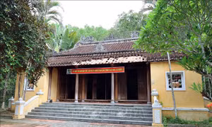 Di tích quốc gia Nhà lưu niệm Phan Châu Trinh đợi ngày trùng tu