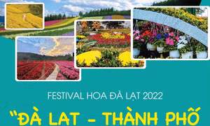 Festival Hoa Đà Lạt 2022: 'Đà Lạt - Thành phố bốn mùa hoa'