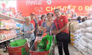 'Chợ Tết 0 đồng' cho 1.000 người có hoàn cảnh khó khăn ở TP Hồ Chí Minh